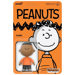 Super7 - ReAction Figures - Peanuts - W07 - Franklin - 4 Pack