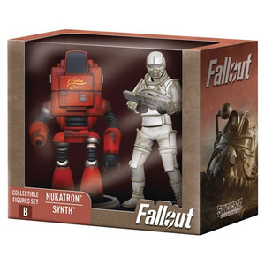 Syndicate Collectibles - Fallout Figures - Build-A-Figure Deathclaw - 3" Nukatron & Synth 2-Pack - 6 Pack Syndicate Collectibles - Fallout Figures - Build-A-Figure Deathclaw - 3" Nukatron & Synth 2-Pack - 6 Pack