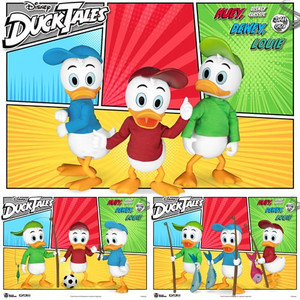 Beast Kingdom - Dynamic 8-ction Heroes Figures - Disney / DuckTales - DAH-069 Huey Dewey Louie 3-Pack