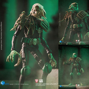 Hiya Toys - Judge Dredd Figures - 1/18 Scale Judge Mortis Exclusive
