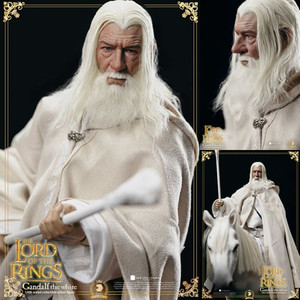 Asmus Toys - Lord Of The Rings Figures - Crown Series - 1/6 Scale Gandalf The White