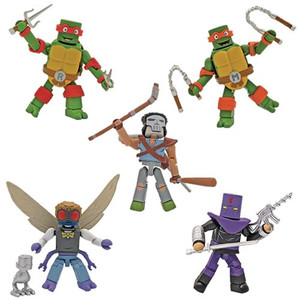 Dst - Minimates Figures - TMNT - Party Wagon Deluxe Box Set