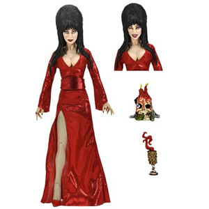 Neca - Retro Clothed Action Figures - 8” Elvira Red, Fright, And Boo Neca - Retro Clothed Action Figures - 8” Elvira Red, Fright, And Boo