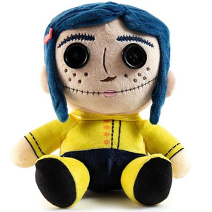 Kidrobot - Phunny Plush - Coraline - Coraline w/ Button Eyes Kidrobot - Phunny Plush - Coraline - Coraline w/ Button Eyes