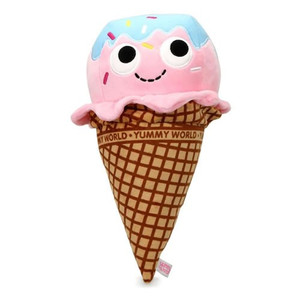 Kidrobot - Yummy World Plush - Walter Waffle Cone Ice Cream Medium Plush