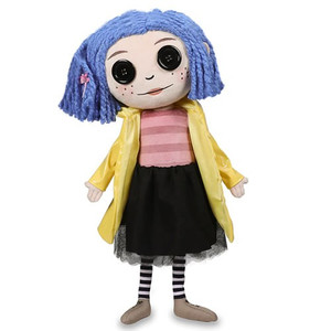 Kidrobot - Coraline Plush - 24" Coraline Premium Plush Doll In Gift Box Kidrobot - Coraline Plush - 24" Coraline Premium Plush Doll In Gift Box