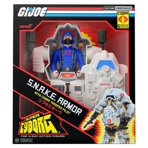 Super7 - Super Cyborg Figures - G.I. Joe - S.N.A.K.E. Armor (Full Color - Gray) Super7 - Super Cyborg Figures - G.I. Joe - S.N.A.K.E. Armor (Full Color - Gray)