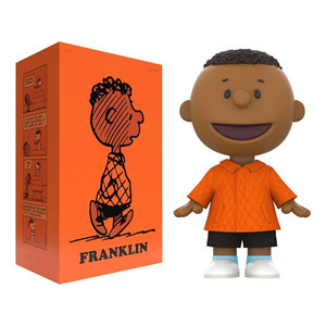 Super7 - Supersize Vinyl Figures - Peanuts - 16" Franklin w/ Jacket Super7 - Supersize Vinyl Figures - Peanuts - 16" Franklin w/ Jacket