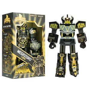 Super7 - Super Cyborg Figures - Mighty Morphin Power Rangers - Megazord (Black / Gold)