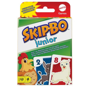 Mattel - Card Games - Skip-Bo Junior - 12 Pack Mattel - Card Games - Skip-Bo Junior - 12 Pack