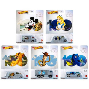 Mattel - 1:64 Scale Diecast - Hot Wheels - Pop Culture 2023 - Disney 100th Anniversary - Assortment S - 12 Pack Mattel - 1:64 Scale Diecast - Hot Wheels - Pop Culture 2023 - Disney 100th Anniversary - Assortment S - 12 Pack