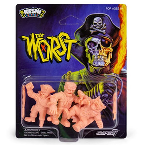 Super7 - Keshi Surprise Figures - The Worst - Pack A - (Red Tiger, Captain Deadstar, Frankenghost) - 12 Pack Super7 - Keshi Surprise Figures - The Worst - Pack A - (Red Tiger, Captain Deadstar, Frankenghost) - 12 Pack
