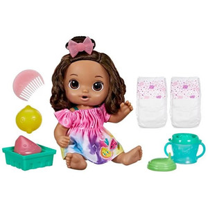 Hasbro Inc - Baby Alive Dolls - Fruity Sips - Lemon Brown Hair Doll - 5X00 - 2 Pack Hasbro Inc - Baby Alive Dolls - Fruity Sips - Lemon Brown Hair Doll - 5X00 - 2 Pack