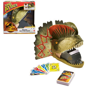 Mattel - Card Games - UNO Attack - Jurassic World Dominion - 2 Pack