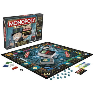 Hasbro Inc - Boardgames - Monopoly Ultimate Banking - 0000 - 4 Pack Hasbro Inc - Boardgames - Monopoly Ultimate Banking - 0000 - 4 Pack