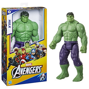 Hasbro Inc - Avengers Figures - 12" Titan Hero Series - Deluxe Hulk - 5M85 - 4 Pack Hasbro Inc - Avengers Figures - 12" Titan Hero Series - Deluxe Hulk - 5M85 - 4 Pack