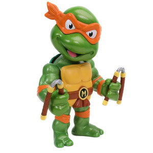Jada Toys, Inc - Metalfigs Figures - TMNT - 4" Michelangelo - 4 Pack