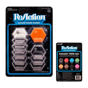 Super7 - Display And Stands - Reaction Figure Stands - 4 Pack