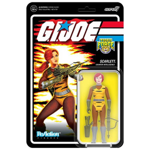Super7 - Reaction Figures - G.I. Joe - W06 - Tiger Force Scarlett - 4 Pack Super7 - Reaction Figures - G.I. Joe - W06 - Tiger Force Scarlett - 4 Pack