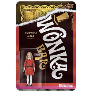 Super7 - ReAction Figures - Willy Wonka & The Chocolate Factory - W02 - Veruca Salt - 4 Pack