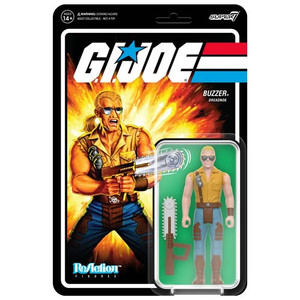 Super7 - Reaction Figures - G.I. Joe - W07 - Buzzer - 4 Pack