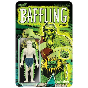 Super7 - ReAction Figures - Pre-Code Horror - W03 - Baffling Mysteries - Seaweed Monster (Glow) - 4 Pack