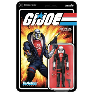 Super7 - ReAction Figures - G.I. Joe - W08 - Red Jackal (Vac Metal) - 4 Pack