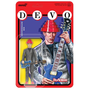 Super7 - ReAction Figures - Devo - W04 - Bob Mothersbaugh (The Girl U Want) - 4 Pack