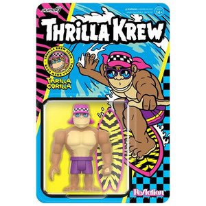 Super7 - ReAction Figures - Thrilla Krew - W02 - Thrilla Gorilla - 4 Pack