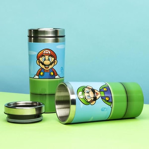 Paladone - Drinkware - Nintendo - Super Mario Bros. - Warp Pipe Travel Mug - 6 Pack Paladone - Drinkware - Nintendo - Super Mario Bros. - Warp Pipe Travel Mug - 6 Pack
