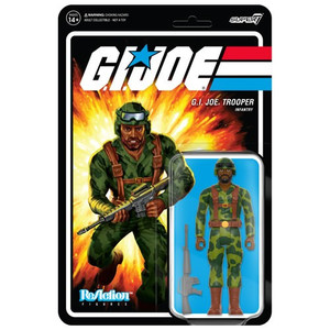 Super7 - Reaction Figures - G.I. Joe - W04 - Trooper Beard (Brown) - 6 Pack