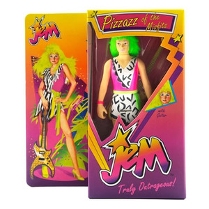 Super7 - Reaction Figures - Jem And The Holograms - Pizzaz (Neon Retro Box) (SDCC 2022 Exclusive) - 6 Pack