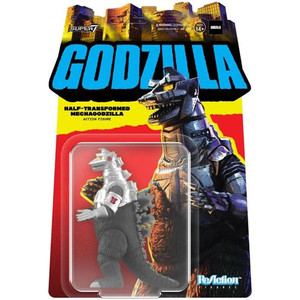 Super7 - Reaction Figures - Toho Godzilla - W02 - Mecha Godzilla (1/2 Transformed) - 6 Pack