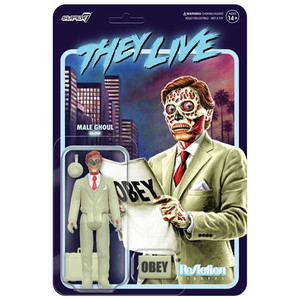 Super7 - Reaction Figures - They Live - W02 - Male Ghoul (Glow) - 6 Pack
