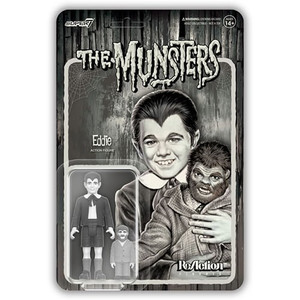 Super7 - Reaction Figures - The Munsters - W03 - Eddie Munster (Grayscale) - 6 Pack Super7 - Reaction Figures - The Munsters - W03 - Eddie Munster (Grayscale) - 6 Pack