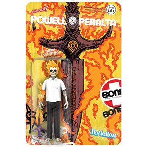 Super7 - ReAction Figures - Powell-Peralta - Wave 03 - Tommy Guerrero Flaming Dagger (Recolor) - 6 Pack