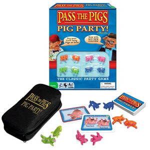 Winning Moves Games - Boardgames - Pass The Pigs Pig Party Edition - 6 Pack Winning Moves Games - Boardgames - Pass The Pigs Pig Party Edition - 6 Pack