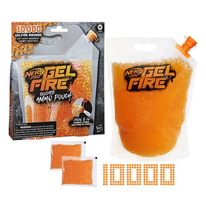 Hasbro Inc - Nerf Pro - Gelfire Reusable Ammo Pouch w/ 10000 Rounds - US20 - 8 Pack