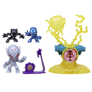Hasbro Inc - Marvel’s Stunt Squad Playsets - Black Panther & Iron Man Vs Ultron - 5X00 - 8 Pack Hasbro Inc - Marvel’s Stunt Squad Playsets - Black Panther & Iron Man Vs Ultron - 5X00 - 8 Pack