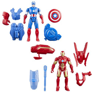 Hasbro Inc - Avengers Figures - Epic Hero Series - 4" Battle Gear Figure Assortment - 5L00 - 8 Pack Hasbro Inc - Avengers Figures - Epic Hero Series - 4" Battle Gear Figure Assortment - 5L00 - 8 Pack