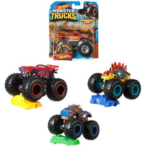 Mattel - 1:64 Scale Diecast - Hot Wheels - Monster Trucks Assortment - 8 Pack Mattel - 1:64 Scale Diecast - Hot Wheels - Monster Trucks Assortment - 8 Pack