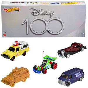 Mattel - 1:64 Scale Diecast - Hot Wheels Premium - Disney 100th Anniversary Bundle - 8 Pack Mattel - 1:64 Scale Diecast - Hot Wheels Premium - Disney 100th Anniversary Bundle - 8 Pack