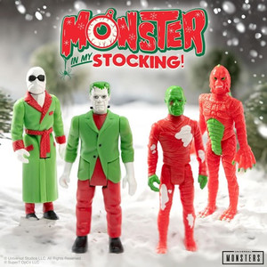 Super7 - ReAction Figures - Universal Monsters - W01 - 12pc Blind Box Display (Monster In My Stocking) - 12 Pack