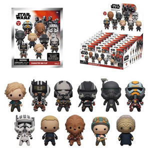 Monogram International - 3D Foam Collectible Bag Clips - Star Wars: The Bad Batch - S02 - 24pc Blind Bag Display - 24 Pack