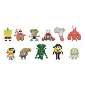 Monogram International - 3D Foam Collectible Bag Clips - Nickelodeon - S04 - 24pc Blind Bag Display - 24 Pack