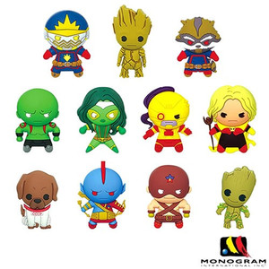 Monogram International - 3D Foam Collectible Bag Clips - Marvel - Guardians Of The Galaxy - 24pc Blind Bag Display - 24 Pack