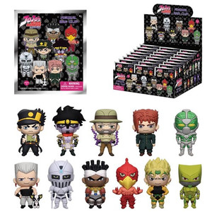 Monogram International - 3D Foam Collectible Bag Clips - JoJo's Bizarre Adventure - S01 - 24pc Blind Bag Display - 24 Pack Monogram International - 3D Foam Collectible Bag Clips - JoJo's Bizarre Adventure - S01 - 24pc Blind Bag Display - 24 Pack
