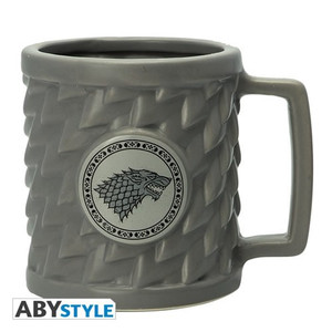 Abysse America - Drinkware - Game Of Thrones - 3D Stark Mug - 3 Pack Abysse America - Drinkware - Game Of Thrones - 3D Stark Mug - 3 Pack