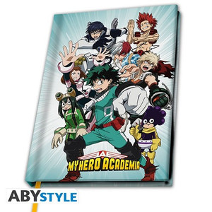 Abysse America - Stationary - My Hero Academia - A5 Heroes Notebook - 4 Pack Abysse America - Stationary - My Hero Academia - A5 Heroes Notebook - 4 Pack