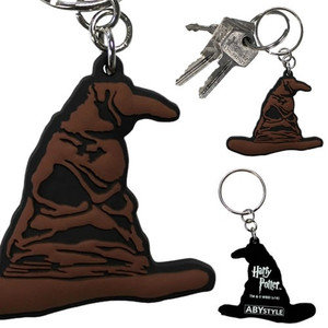 Abysse America - Keychains - Harry Potter - PVC Sorting Hat - 4 Pack